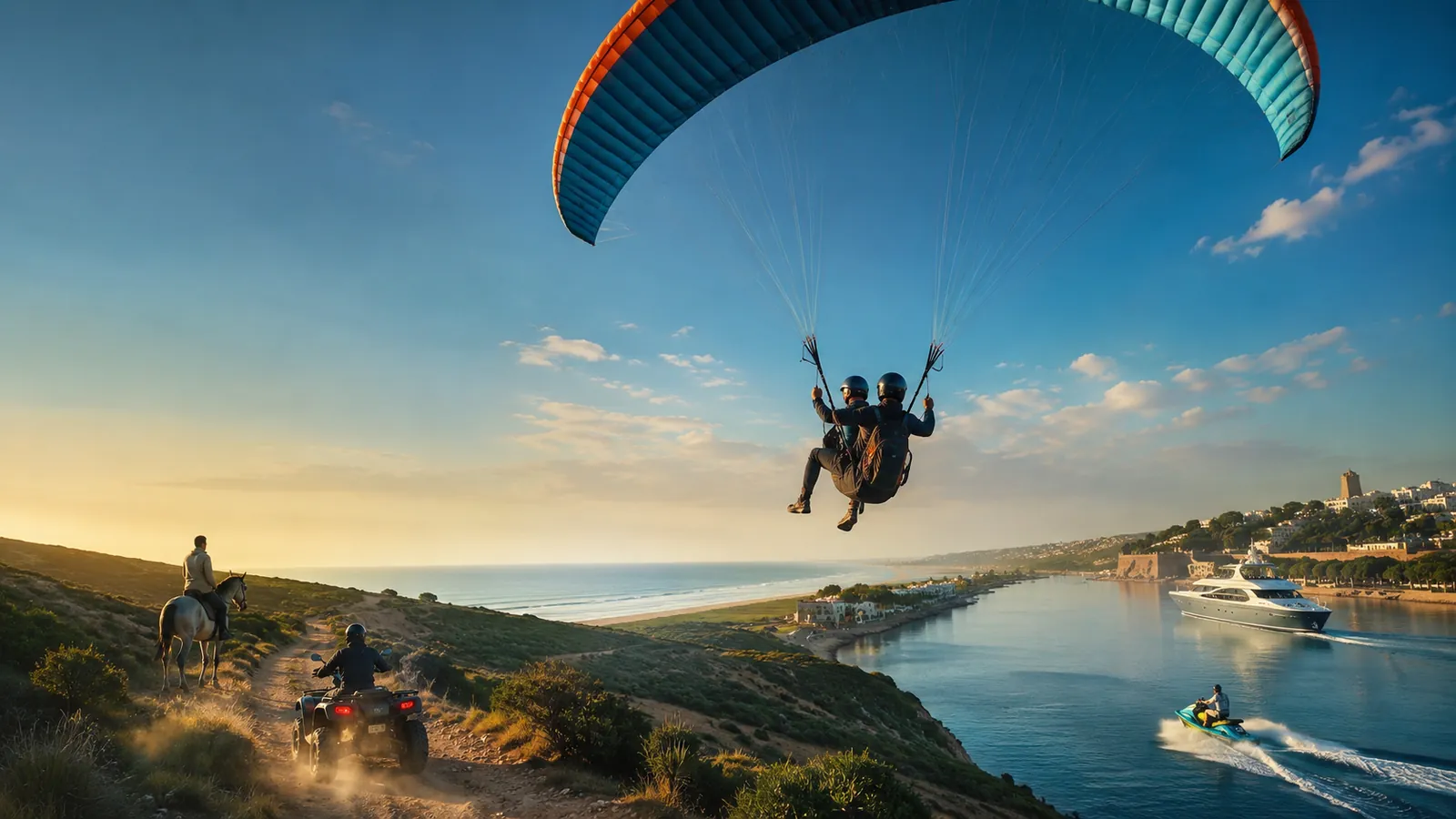 Parapente tandem